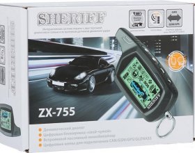 Автосигнализация Sheriff ZX-755