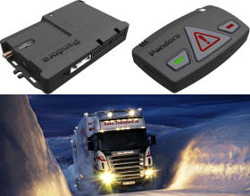 Современная сигнализация для грузового авто Pandora dxl 5200