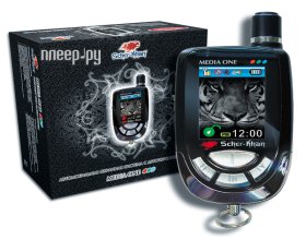Охранная система Scher-Khan Media One с обратной связью и автозапуском