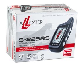Обзор охранной системы Alligator s 825rs