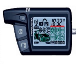 Настройка времени на брелке Pandora