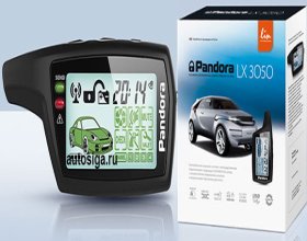 Многофункциональная автосигнализация pandora lx 3050