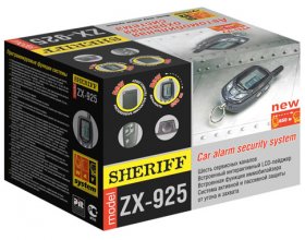 Автосигнализация SHERIFF ZX-925