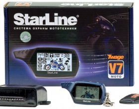 Мото-сигнализация Starline V7