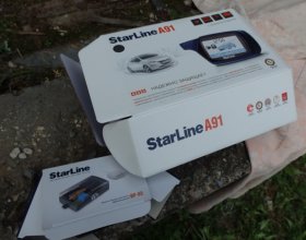 Карта монтажа сигнализации StarLine