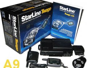 Надежная сигнализация для машины StarLine A9